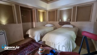 نمای اتاق 2 تخته توئین هتل سنتی شاه ولی - ماهان